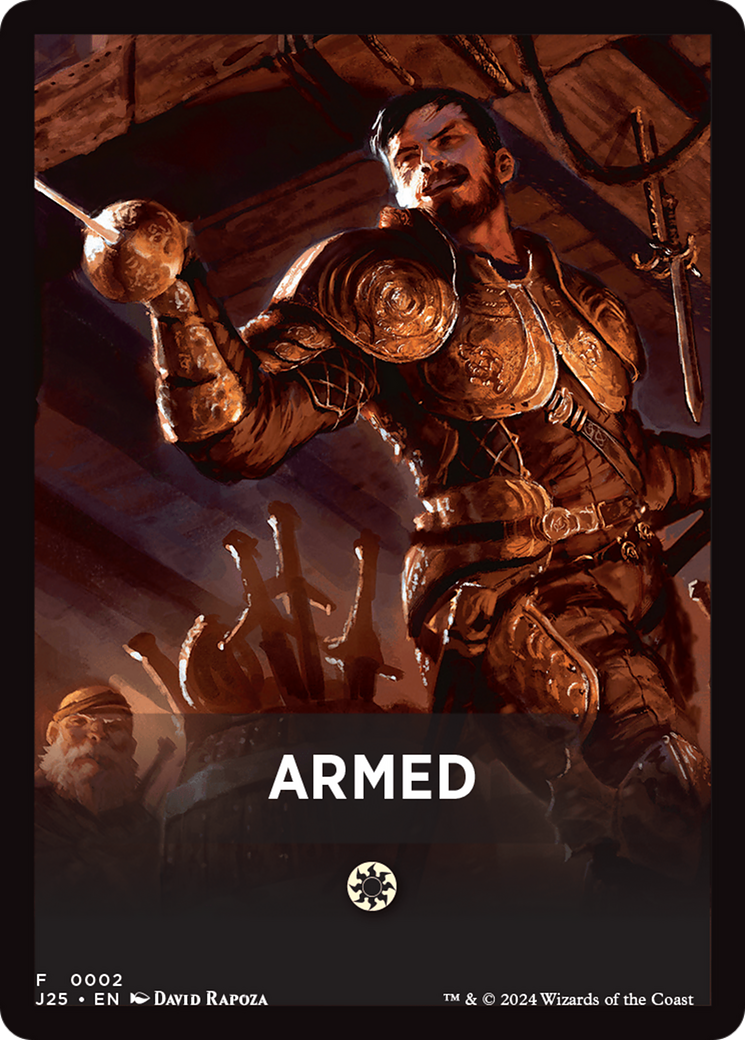 Armed Theme Card [Foundations Jumpstart Front Cards] | Rock City Comics