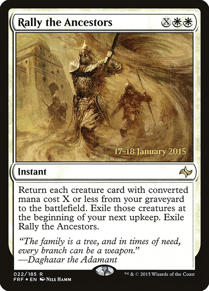 Rally the Ancestors [Fate Reforged Prerelease Promos] | Rock City Comics