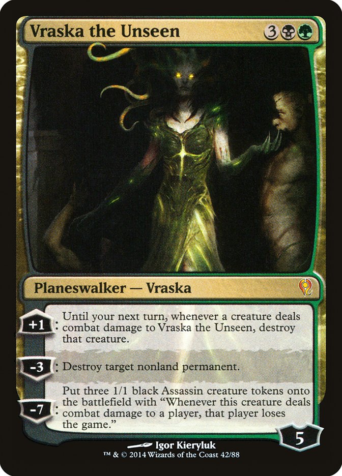 Vraska the Unseen [Duel Decks: Jace vs. Vraska] | Rock City Comics