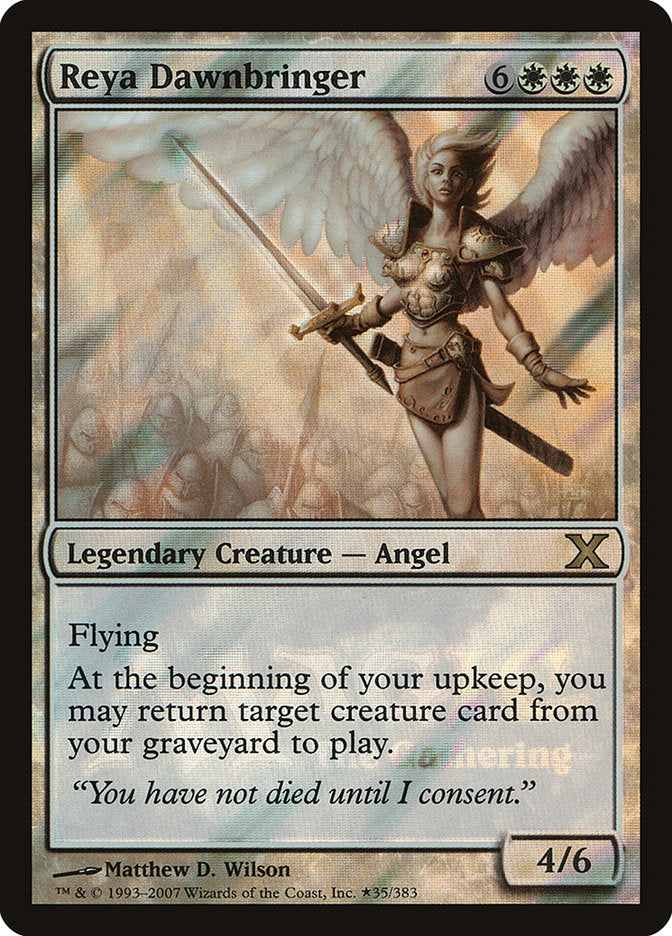 Reya Dawnbringer [Tenth Edition Prerelease Promos] | Rock City Comics