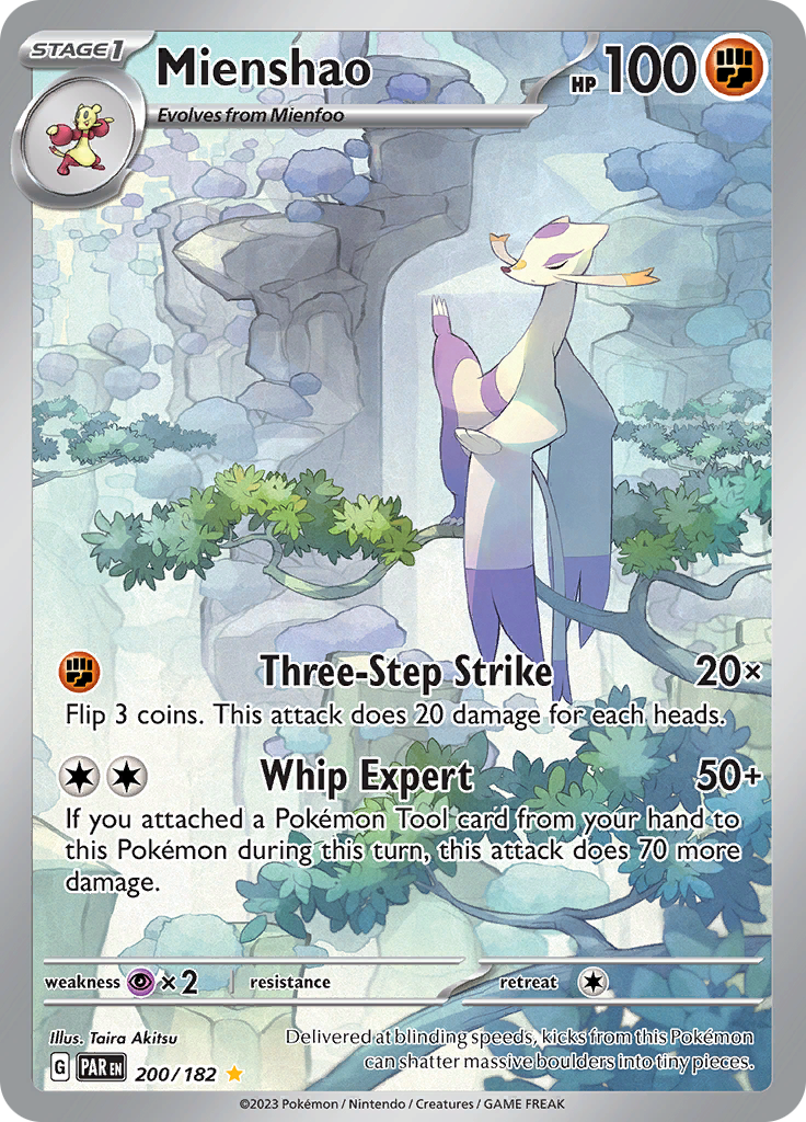 Mienshao (200/182) [Scarlet & Violet: Paradox Rift] | Rock City Comics