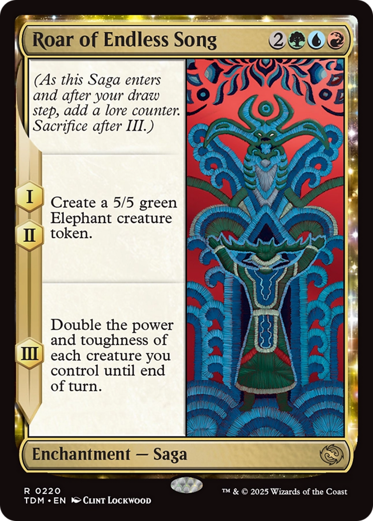 Roar of Endless Song [Tarkir: Dragonstorm] | Rock City Comics