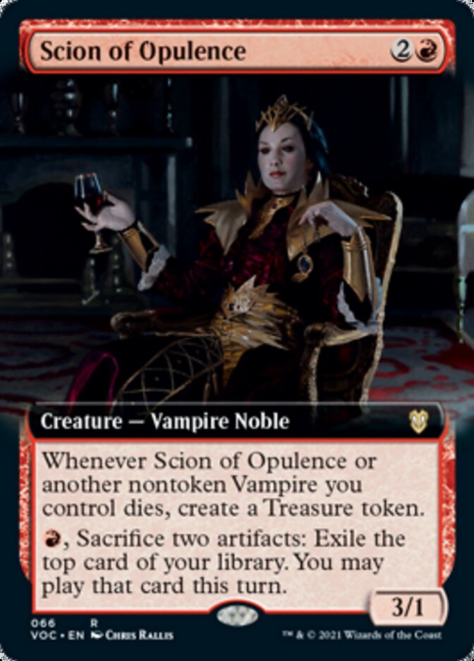 Scion of Opulence (Extended Art) [Innistrad: Crimson Vow Commander] | Rock City Comics