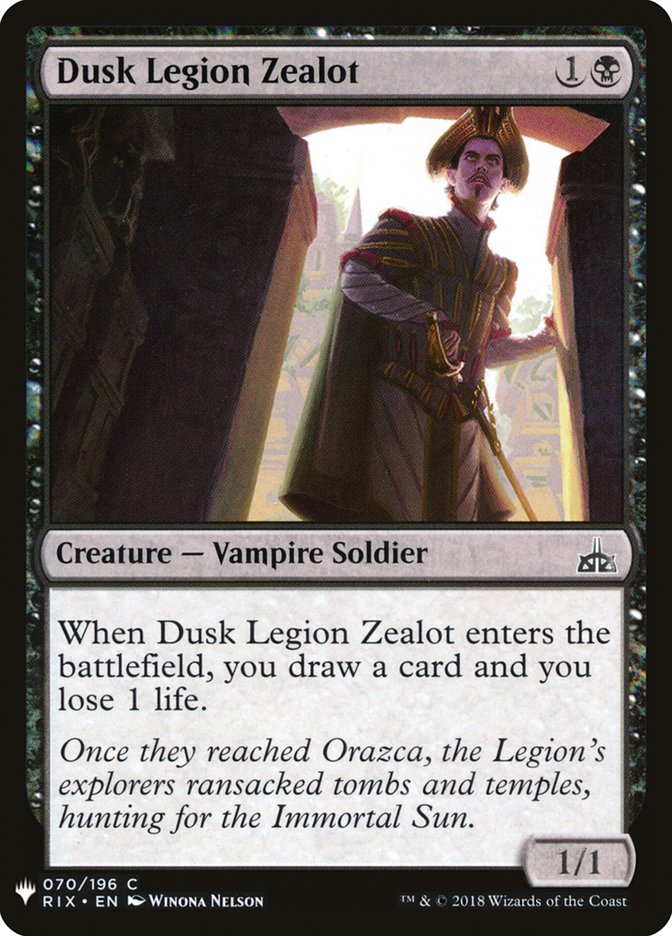 Dusk Legion Zealot [Mystery Booster] | Rock City Comics