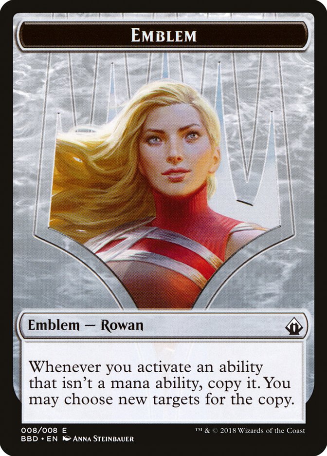 Rowan Kenrith Emblem [Battlebond Tokens] | Rock City Comics