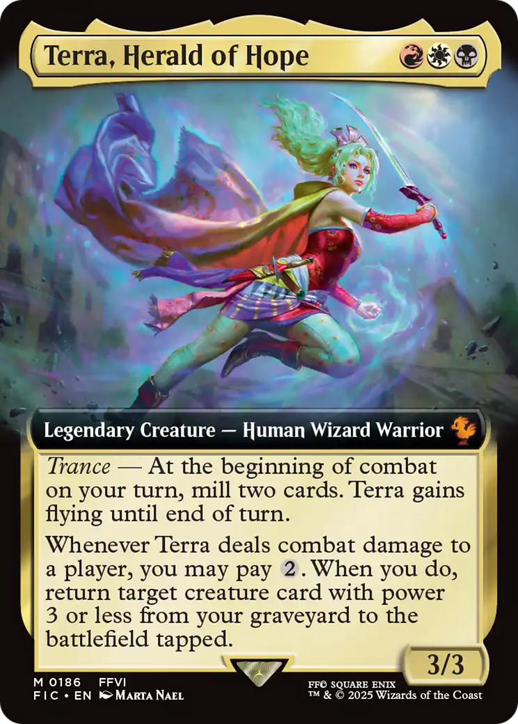 Terra, Herald of Hope (Extended Art) [FINAL FANTASY Commander] | Rock City Comics