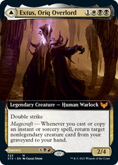 Extus, Oriq Overlord // Awaken the Blood Avatar (Extended Art) [Strixhaven: School of Mages] | Rock City Comics