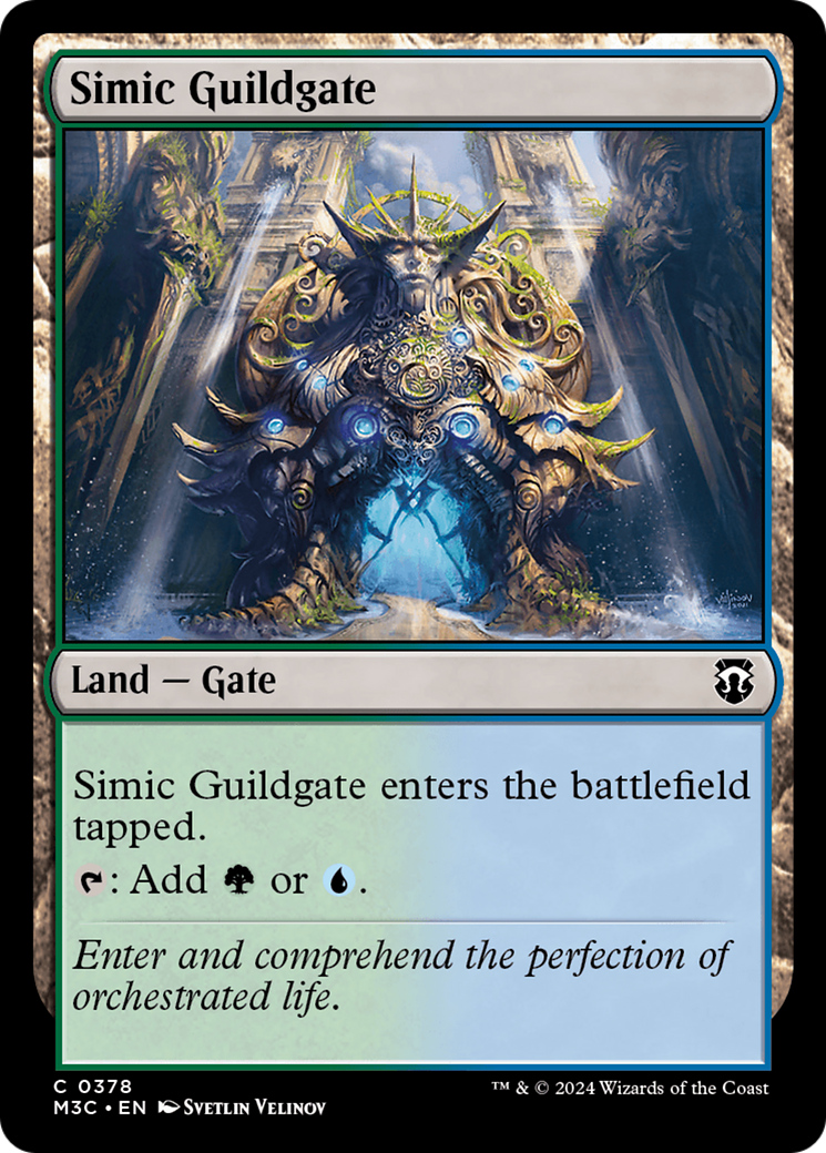 Simic Guildgate (Ripple Foil) [Modern Horizons 3 Commander] | Rock City Comics