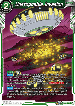 Unstoppable Invasion (Common) (BT13-088) [Supreme Rivalry] | Rock City Comics
