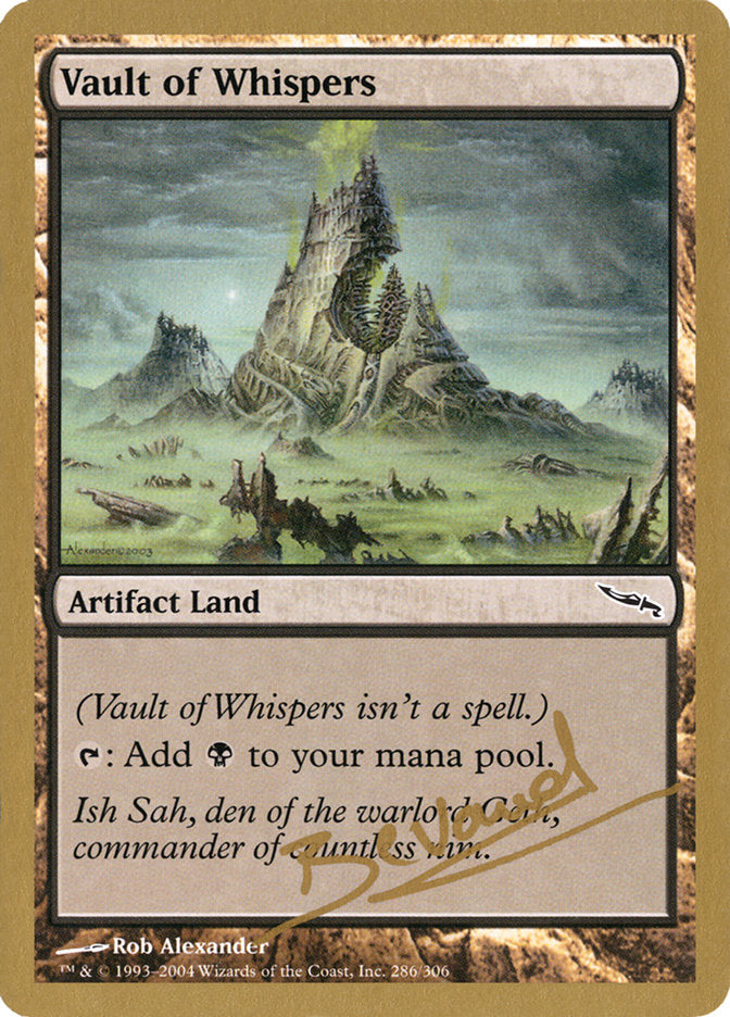 Vault of Whispers (Manuel Bevand) [World Championship Decks 2004] | Rock City Comics