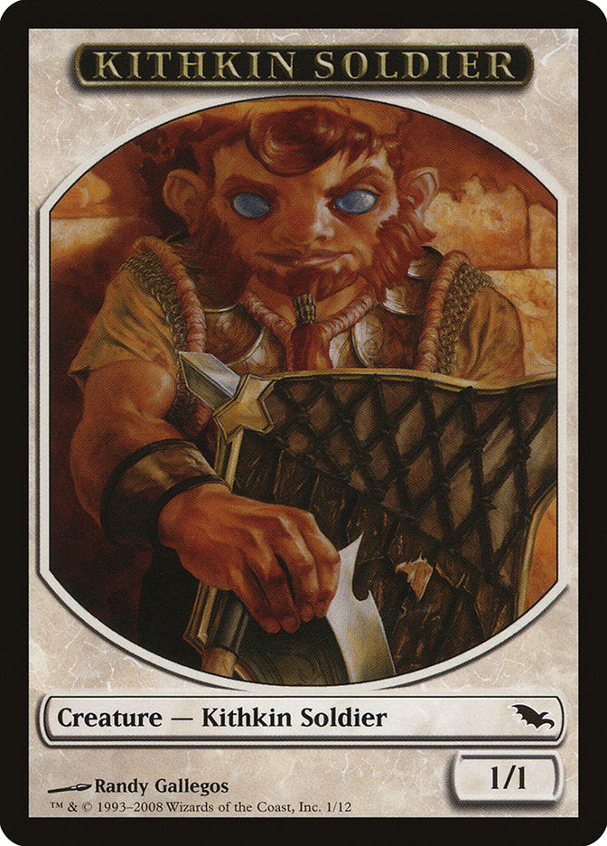 Kithkin Soldier Token [Shadowmoor Tokens] | Rock City Comics