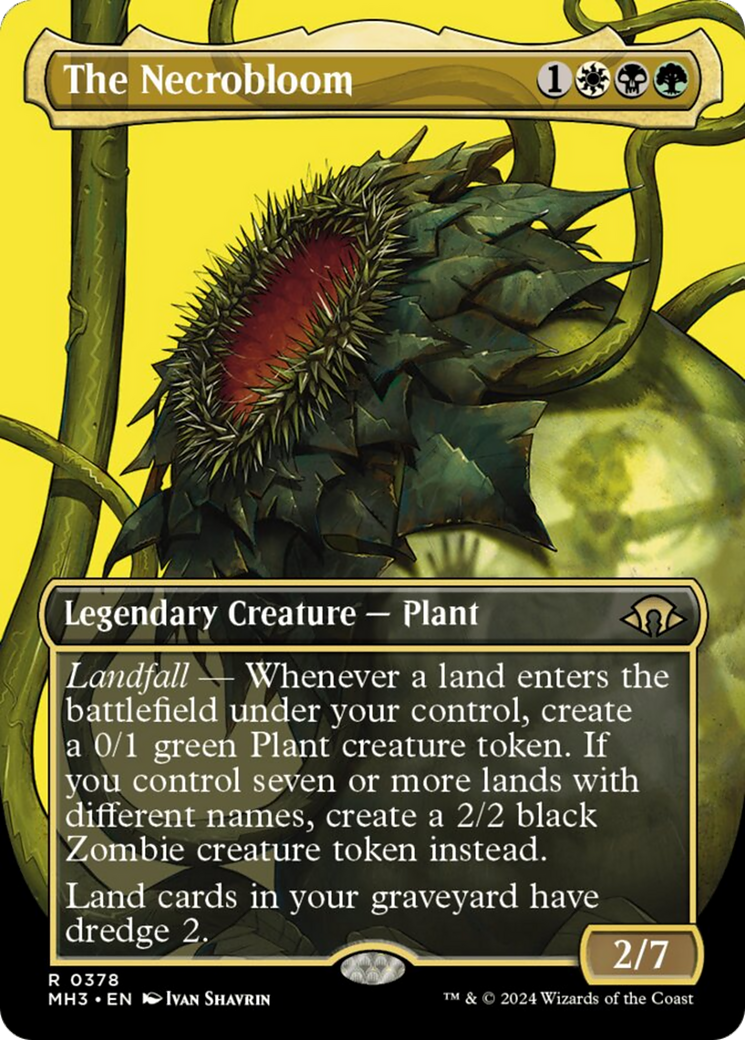 The Necrobloom (Borderless) [Modern Horizons 3] | Rock City Comics