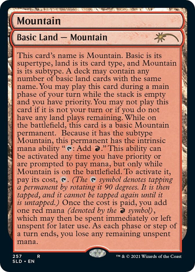 Mountain (257) [Secret Lair Drop Series] | Rock City Comics