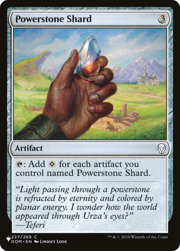 Powerstone Shard [The List] | Rock City Comics