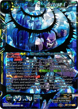 Hit, Pride of Universe 6 (BT7-079) [Assault of the Saiyans] | Rock City Comics