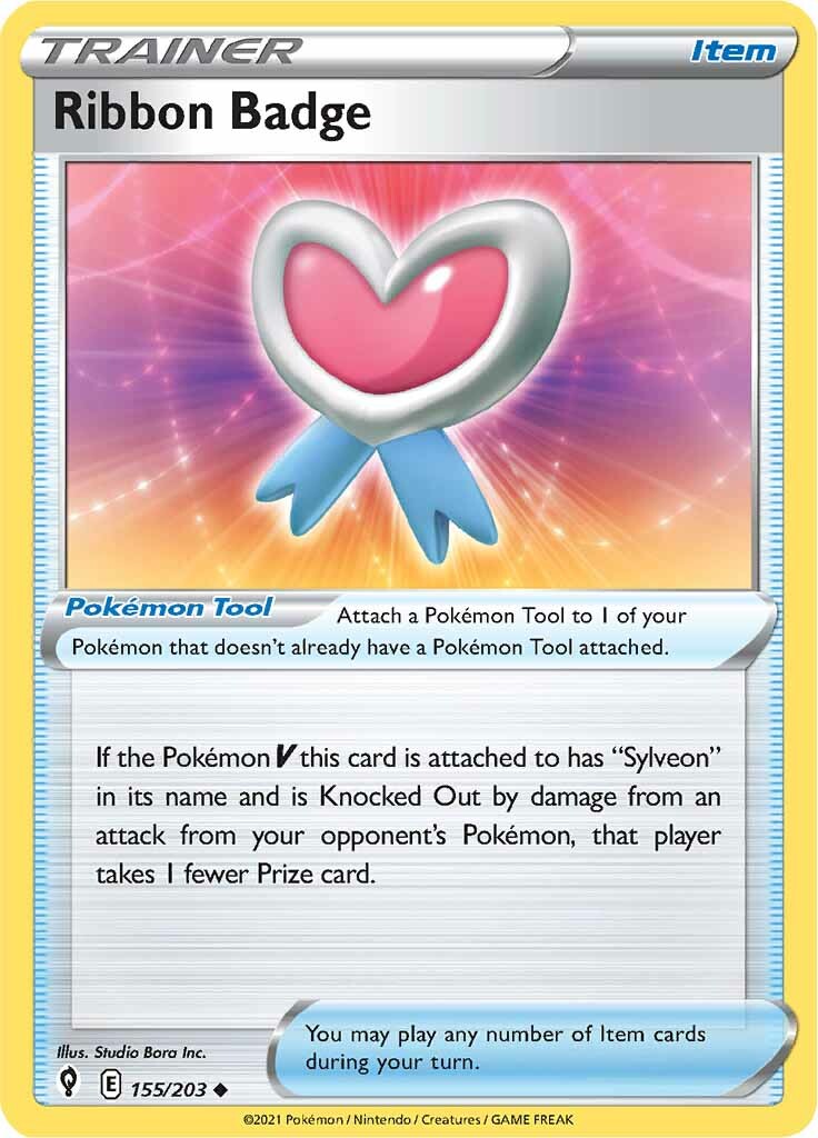 Ribbon Badge (155/203) [Sword & Shield: Evolving Skies] | Rock City Comics