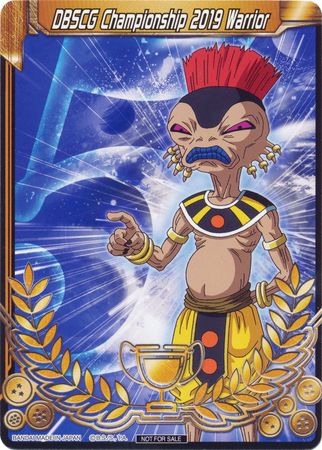 DBSCG Championship 2019 Warrior (Merit Card) - Universe 5 "Arak" (5) [Tournament Promotion Cards] | Rock City Comics