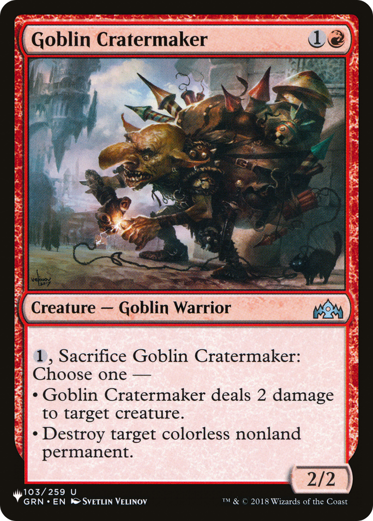 Goblin Cratermaker [The List Reprints] | Rock City Comics