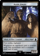 Alien Angel // Food (0026) Double-Sided Token [Doctor Who Tokens] | Rock City Comics