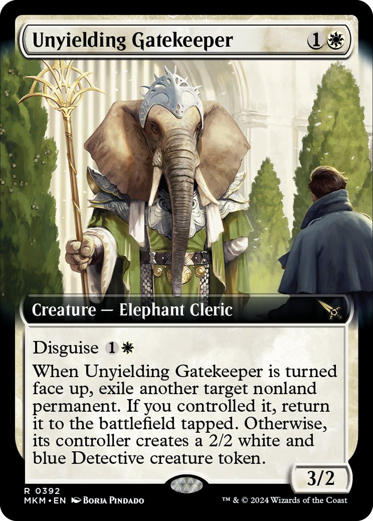 Unyielding Gatekeeper (Extended Art) [Murders at Karlov Manor] | Rock City Comics