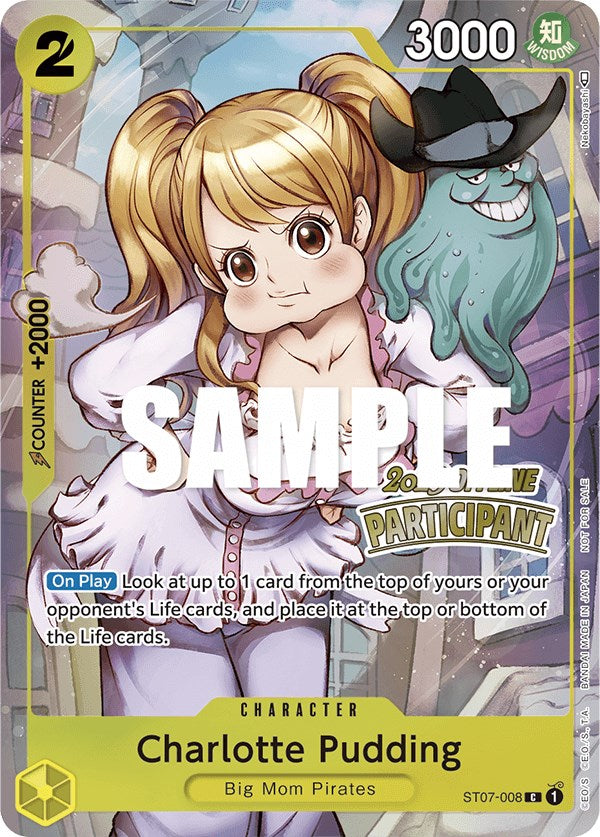 Charlotte Pudding (Offline Regional 2023) [Participant] [One Piece Promotion Cards] | Rock City Comics