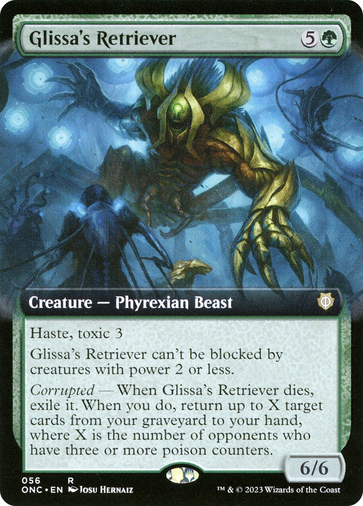 Glissa's Retriever (Extended Art) [Phyrexia: All Will Be One Commander] | Rock City Comics