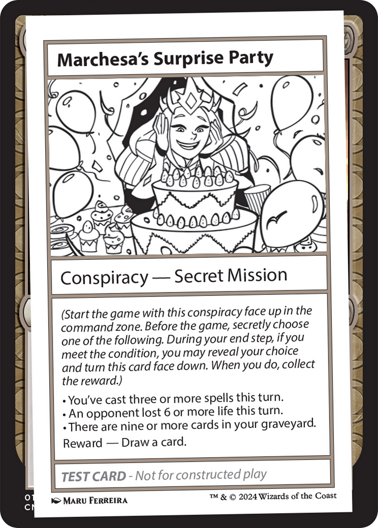 Marchesa's Surprise Party [Mystery Booster 2 Playtest Cards] | Rock City Comics