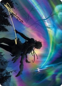 The Prismatic Bridge Art Card (Gold-Stamped Signature) [Kaldheim Art Series] | Rock City Comics