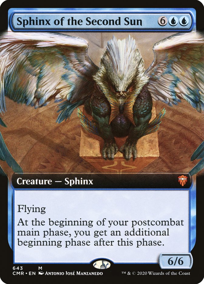 Sphinx of the Second Sun (Extended Art) [Commander Legends] | Rock City Comics