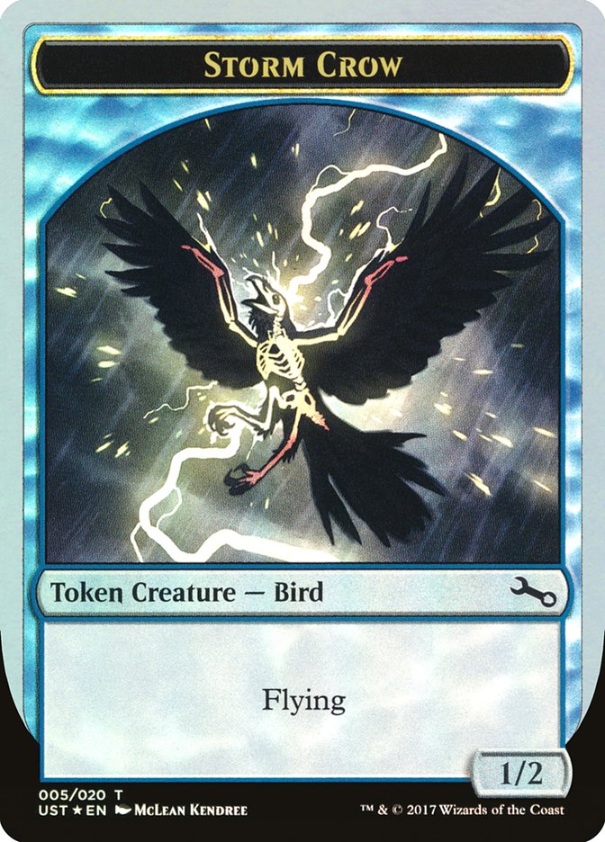 Storm Crow Token [Unstable Tokens] | Rock City Comics