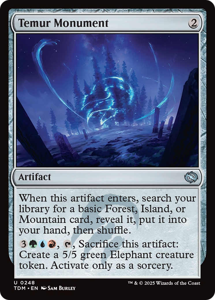 Temur Monument [Tarkir: Dragonstorm] | Rock City Comics