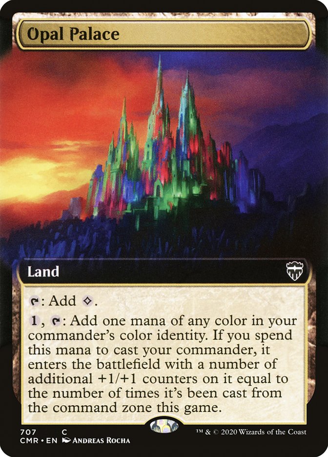 Opal Palace (Extended Art) [Commander Legends] | Rock City Comics
