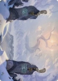 Snow-Covered Plains (276) Art Card [Kaldheim Art Series] | Rock City Comics