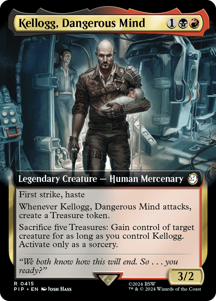 Kellogg, Dangerous Mind (Extended Art) [Fallout] | Rock City Comics