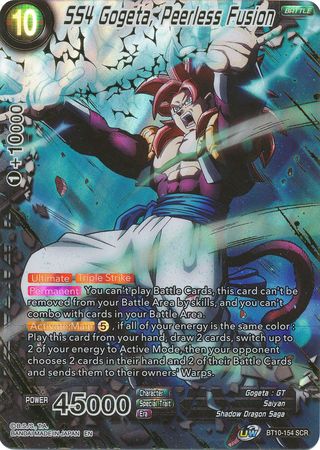 SS4 Gogeta, Peerless Fusion (BT10-154) [Rise of the Unison Warrior 2nd Edition] | Rock City Comics