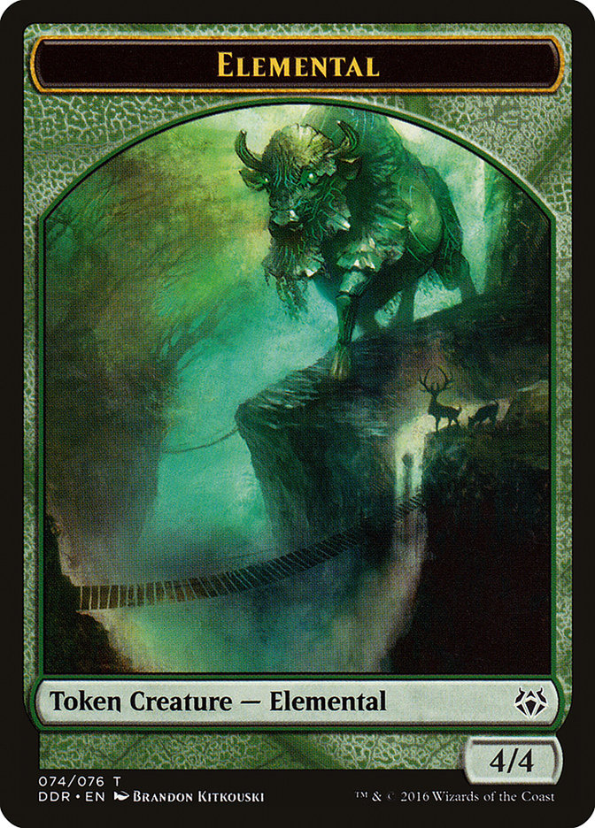 Elemental Token [Duel Decks: Nissa vs. Ob Nixilis] | Rock City Comics