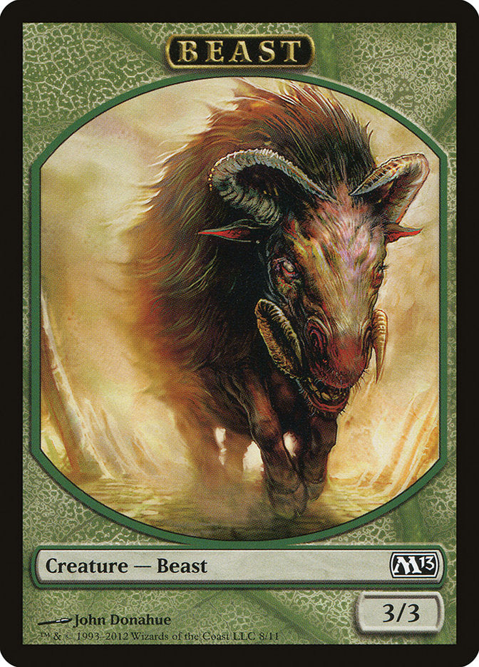 Beast Token [Magic 2013 Tokens] | Rock City Comics
