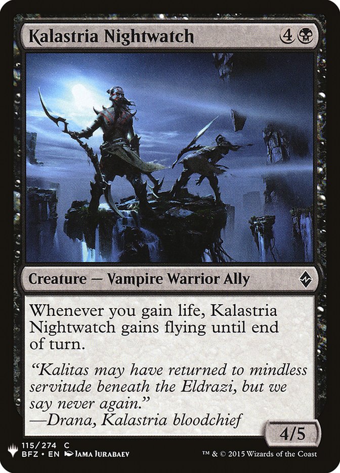 Kalastria Nightwatch [Mystery Booster] | Rock City Comics