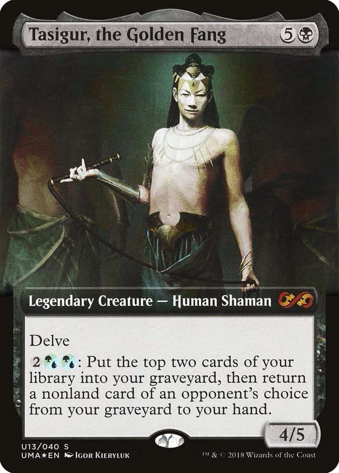 Tasigur, the Golden Fang (Topper) [Ultimate Masters Box Topper] | Rock City Comics