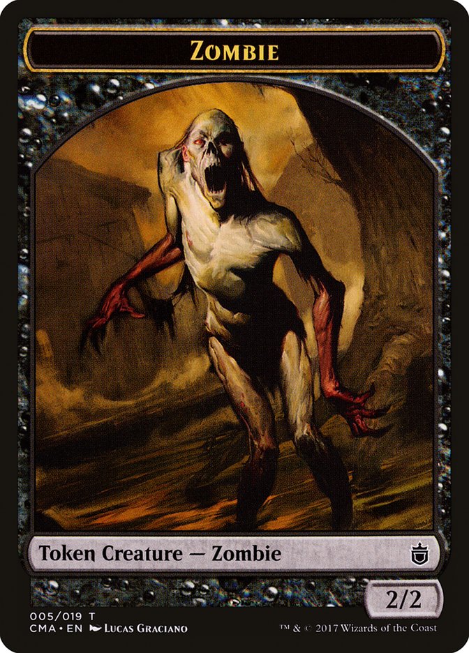 Zombie Token [Commander Anthology Tokens] | Rock City Comics