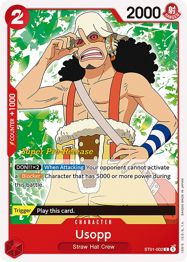 Usopp [Super Pre-Release Starter Deck: Straw Hat Crew] | Rock City Comics