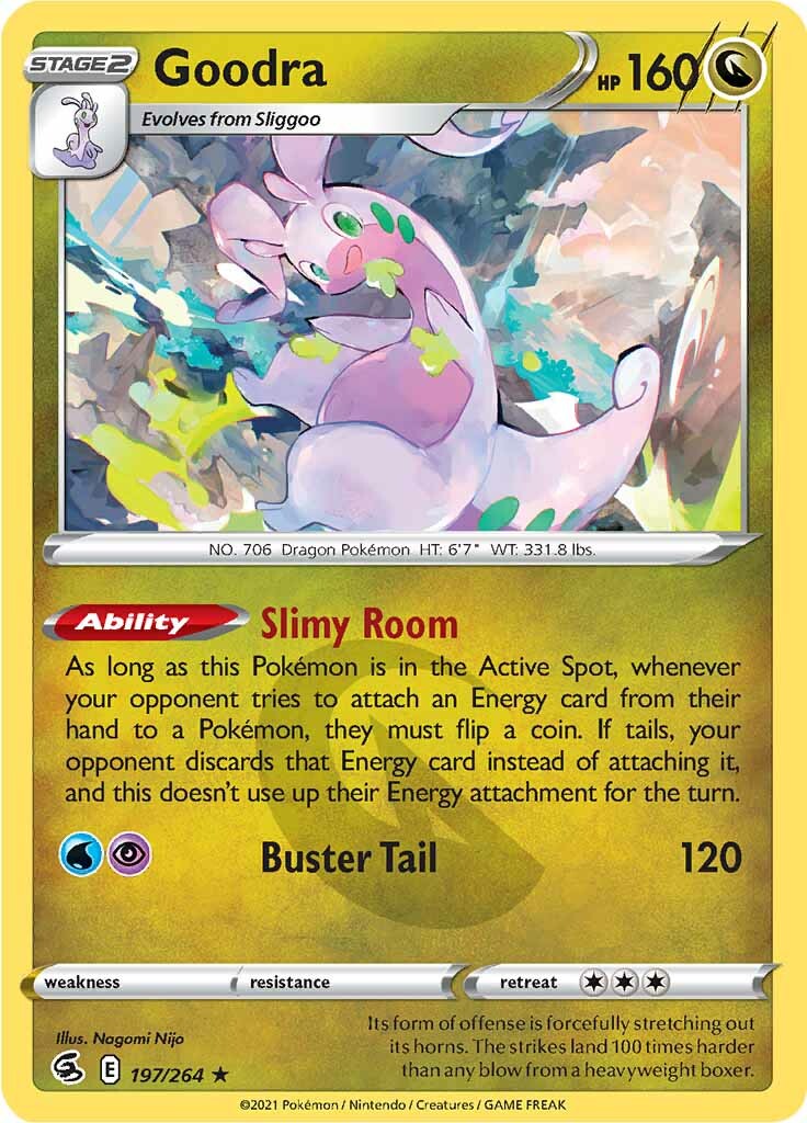 Goodra (197/264) [Sword & Shield: Fusion Strike] | Rock City Comics