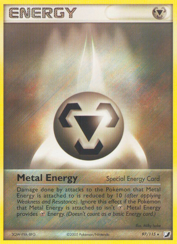 Metal Energy (97/115) [EX: Unseen Forces] | Rock City Comics