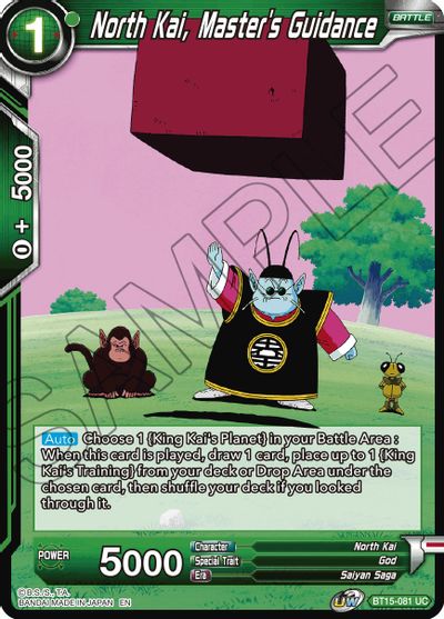 North Kai, Master's Guidance (BT15-081) [Saiyan Showdown] | Rock City Comics