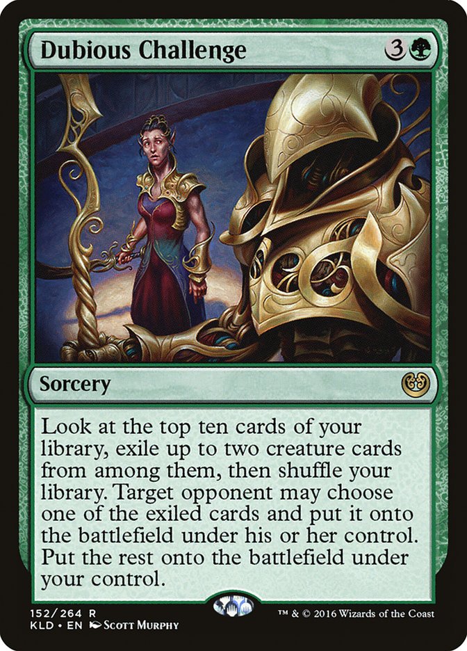 Dubious Challenge [Kaladesh] | Rock City Comics