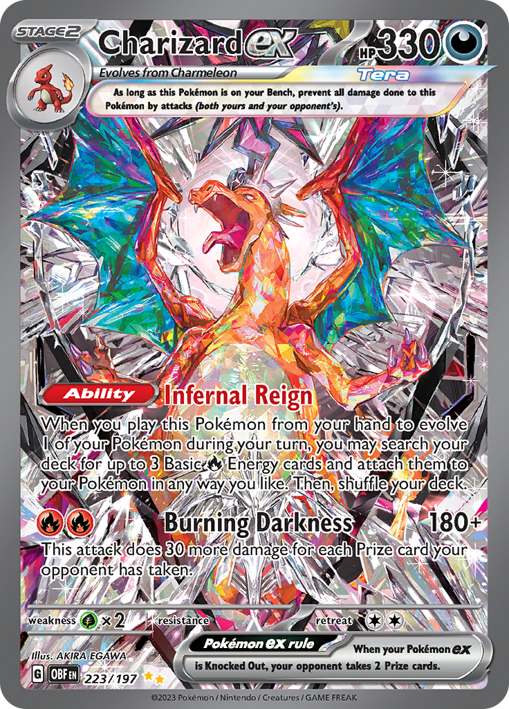 Charizard ex (223/197) [Scarlet & Violet: Obsidian Flames] | Rock City Comics