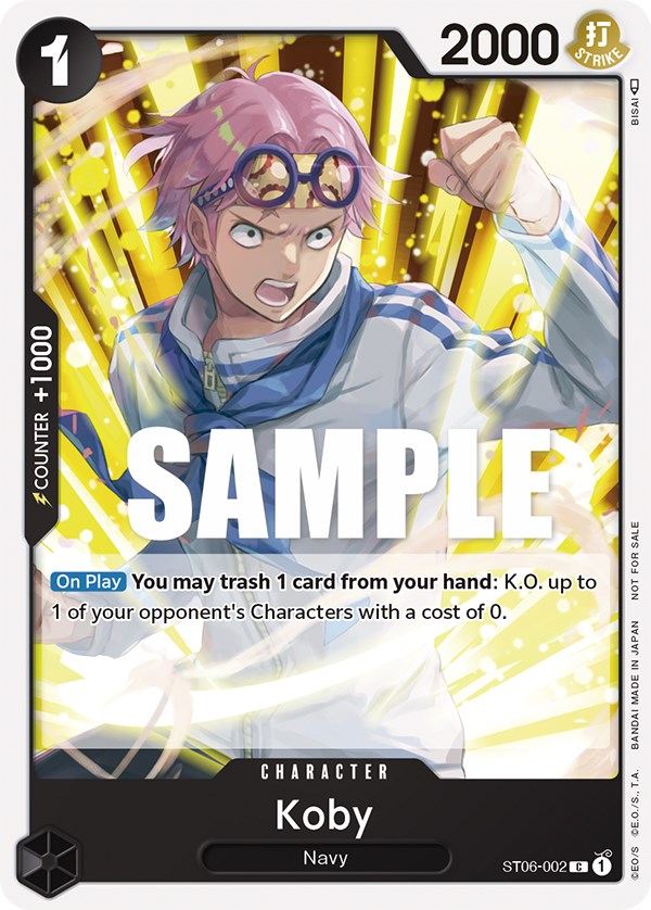 Koby (Promotion Pack 2023) [One Piece Promotion Cards] | Rock City Comics