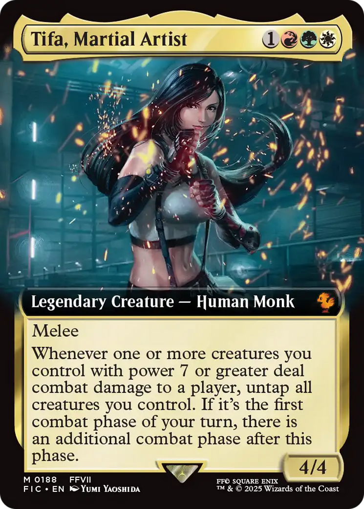 Tifa, Martial Artist (Extended Art) [FINAL FANTASY Commander] | Rock City Comics