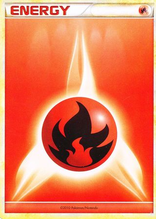 Fire Energy (2010 Unnumbered HGSS Style) [League & Championship Cards] | Rock City Comics