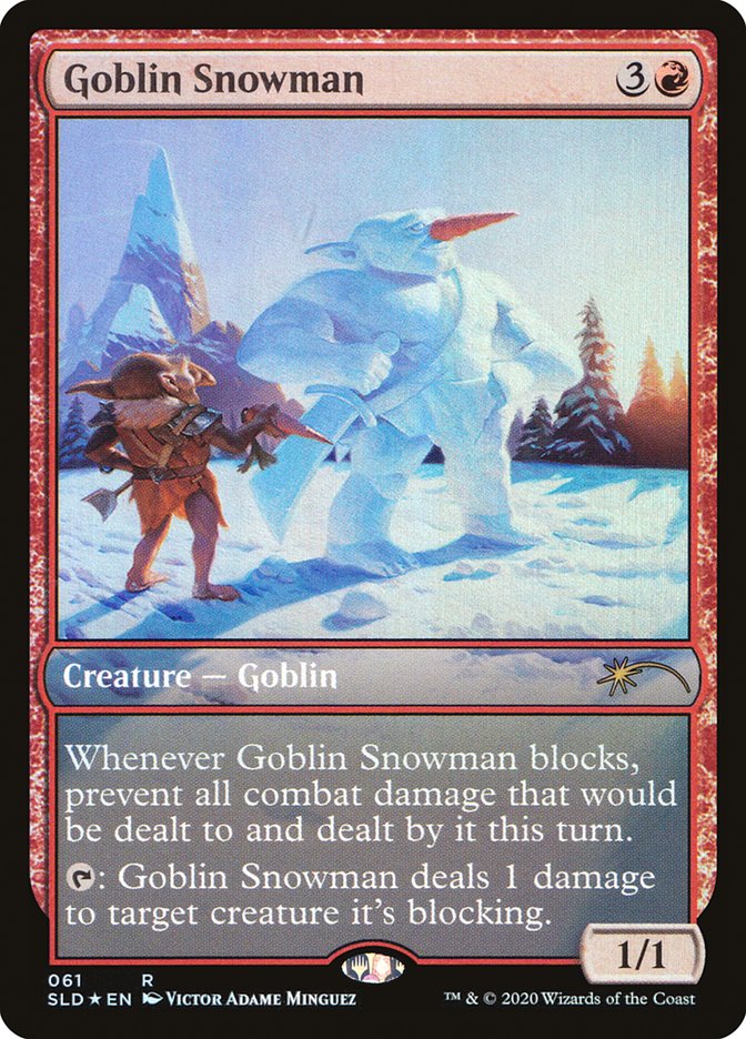 Goblin Snowman [Secret Lair Drop Series] | Rock City Comics